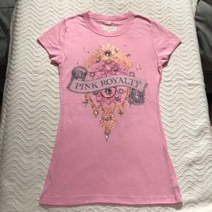 Victoria’s Secret pink embellished t-shirt